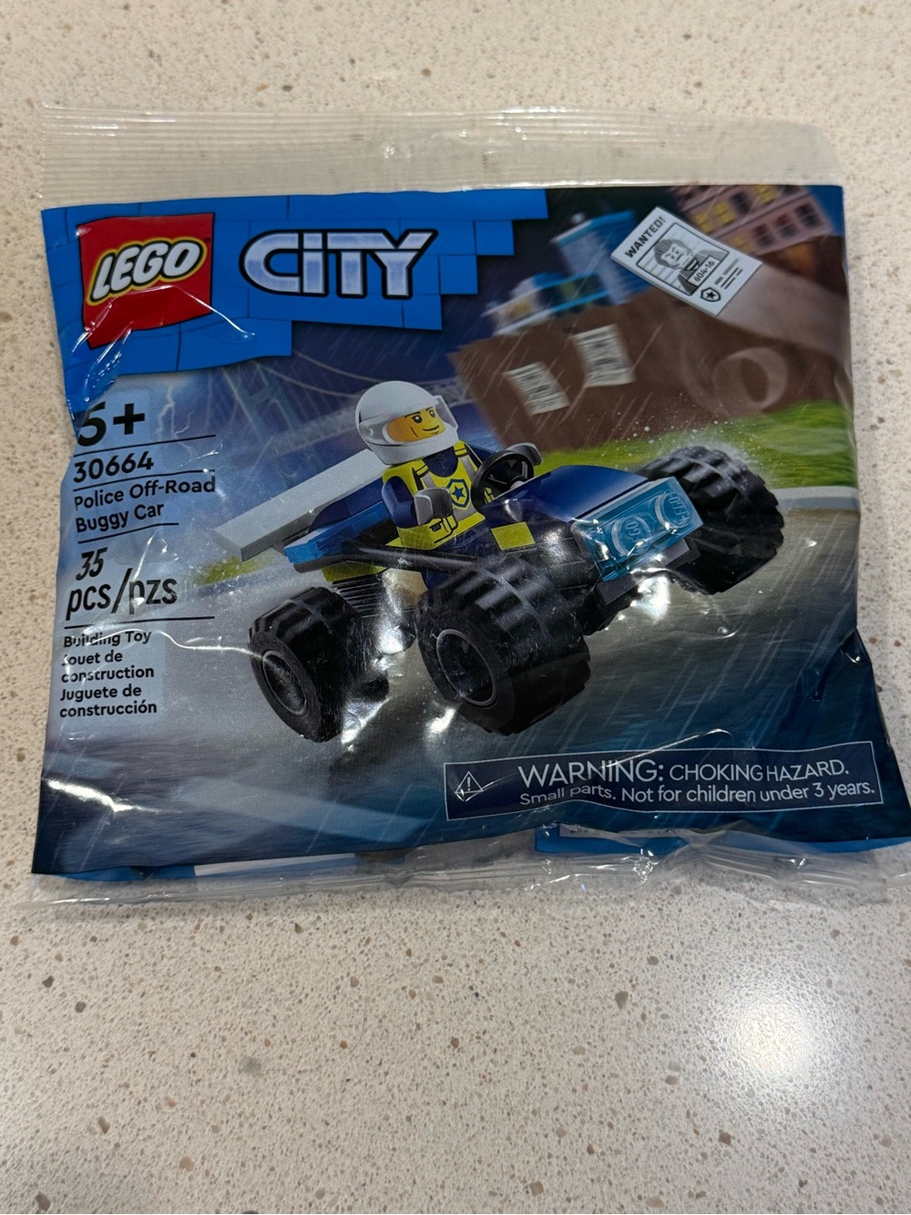 LEGO City Police Off-Road Buggy Car - Set 30664